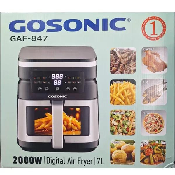 هواپز گوسونیک مدل 847 اصلی 7 لیتری دو المنت فن بزرگ