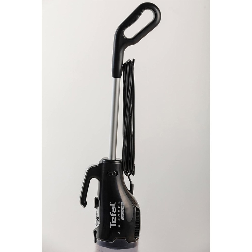 جارو برقی عصایی پرتابل تفال tefal مدل UY511TR. رنگ کرم و مشکی
