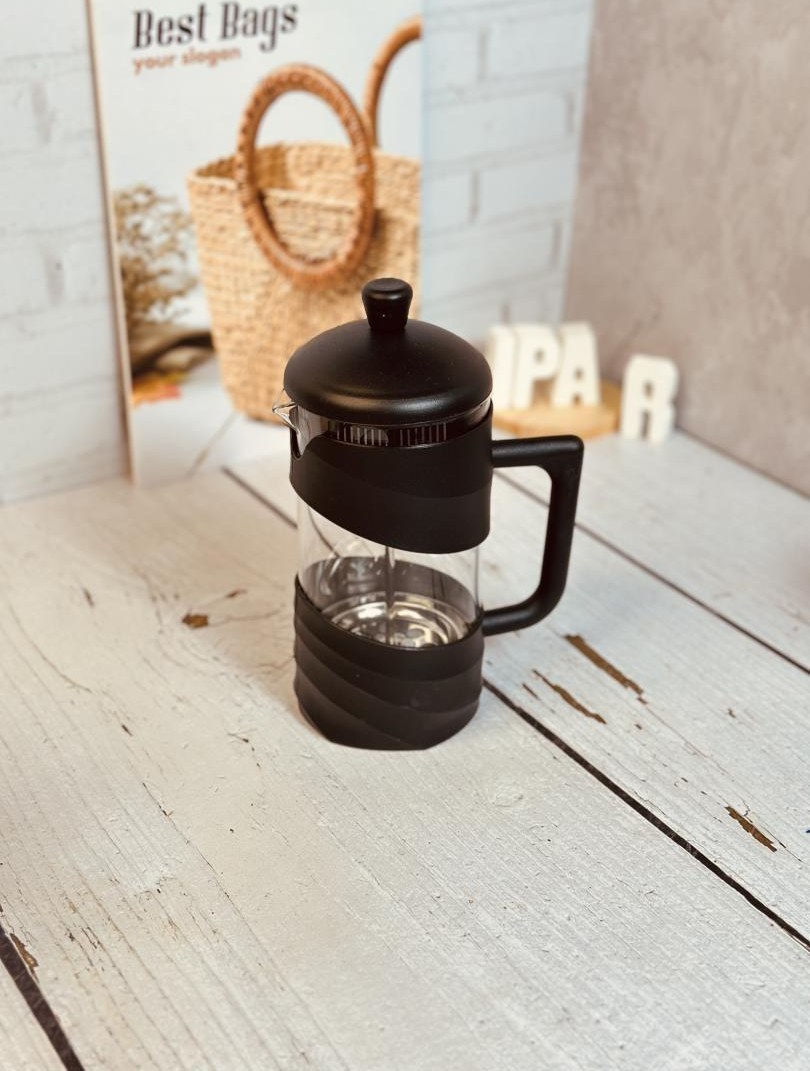 فرنچ پرس شیشه اعلا  برند YI TIAN مشکی