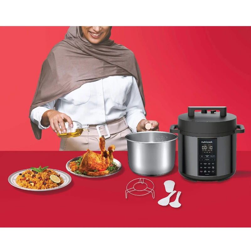 مولتی کوکر نوتریکوک اصلی مدل 208 ظرفیت 8 لیتری